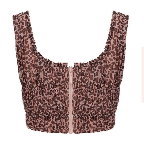 House of cb Carly animal print ruched corset top - Picture 5 of 15